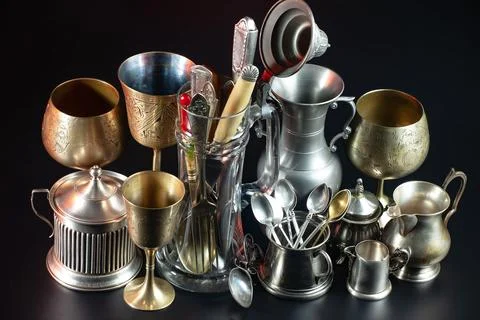 Silverware Stock Photos