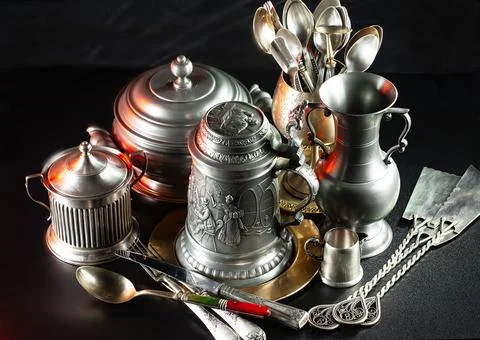 Silverware Foto stock