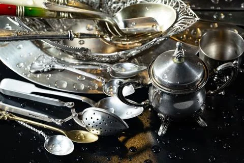 Silverware Stock Photos