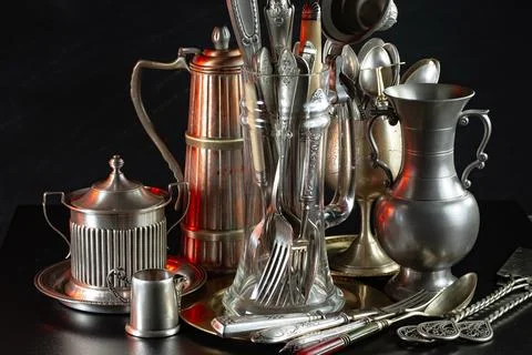 Silverware Stock Photos