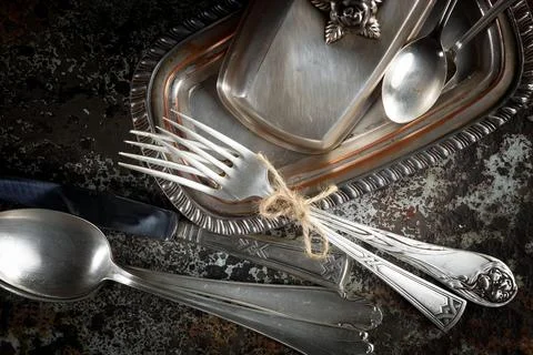 Silverware Stock Photos