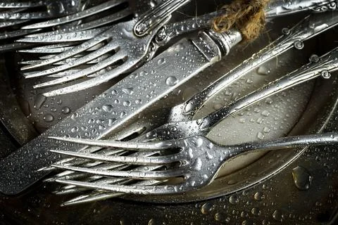 Silverware Stock Photos
