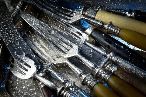Silverware Stock Photos