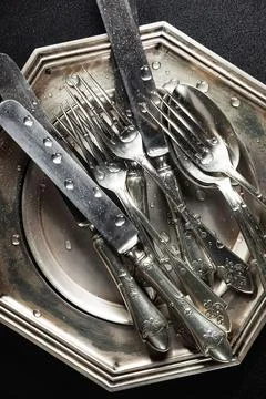 Silverware Stock Photos
