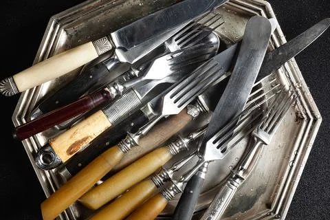 Silverware Stock Photos