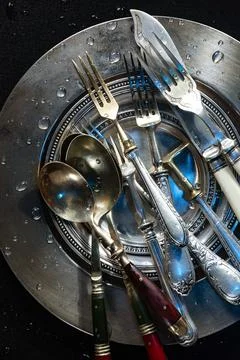 Silverware Stock Photos