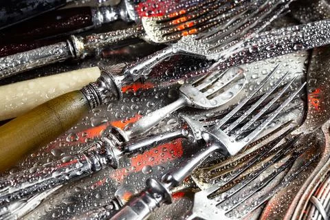 Silverware Stock Photos