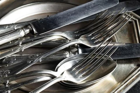 Silverware Stock Photos