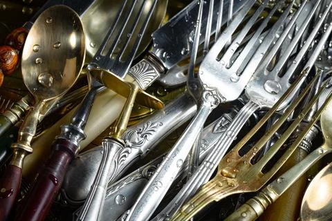 Silverware Stock Photos