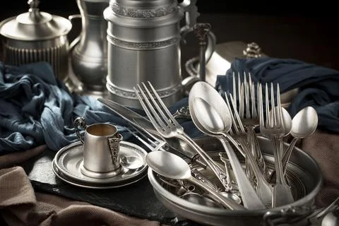 Silverware Stock Photos