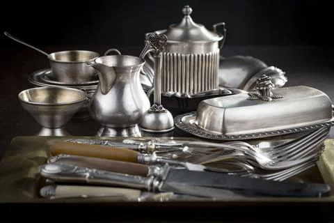 Silverware Stock Photos