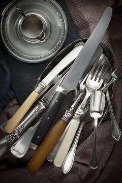 Silverware Stock Photos
