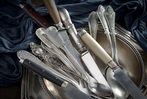 Silverware Stock Photos