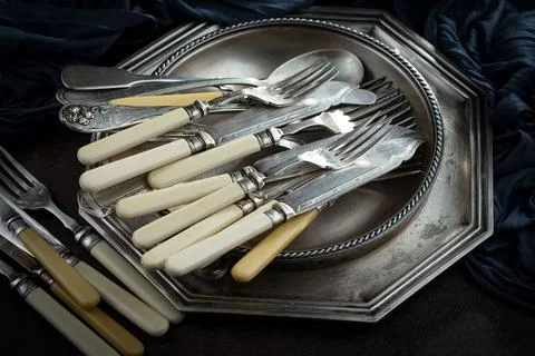 Silverware Stock Photos