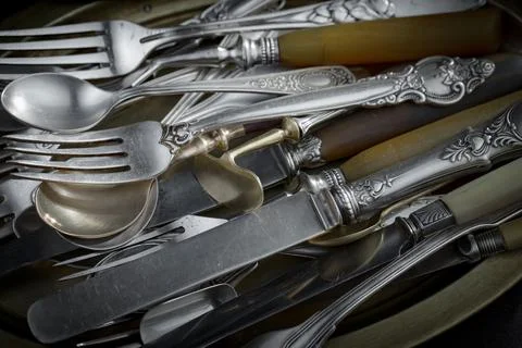 Silverware Stock Photos