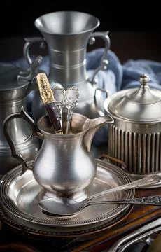 Silverware Stock Photos