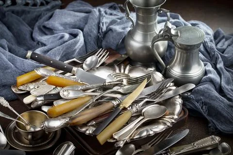 Silverware Stock Photos