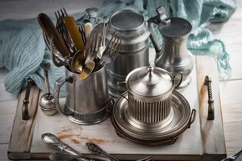 Silverware Stock Photos