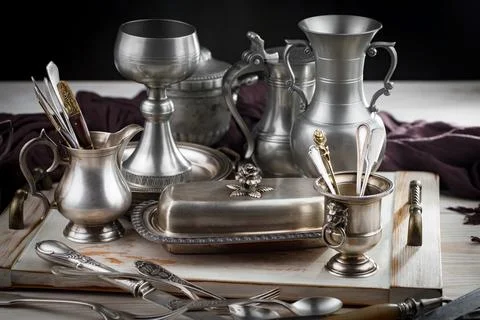 Silverware Stock Photos