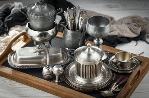 Silverware Foto stock