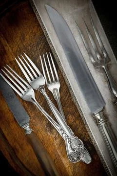 Silverware Stock Photos