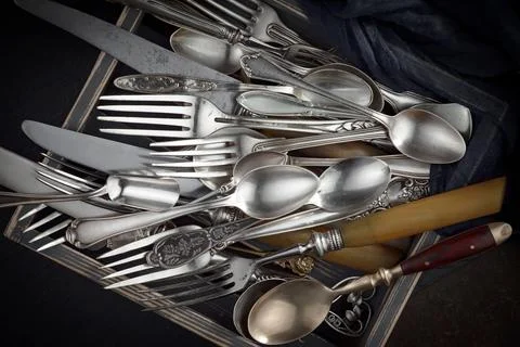 Silverware Stock Photos