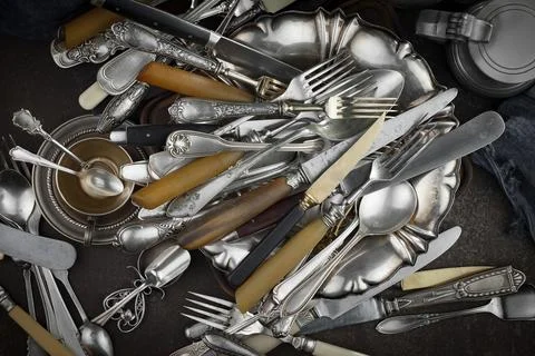 Silverware Stock Photos