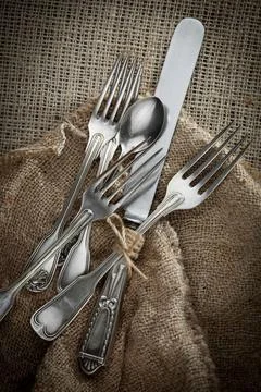 Silverware Stock Photos