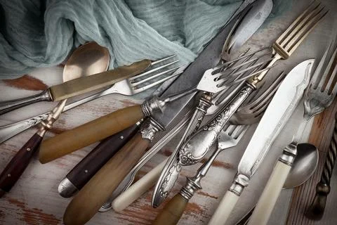 Silverware Stock Photos