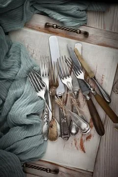 Silverware Stock Photos