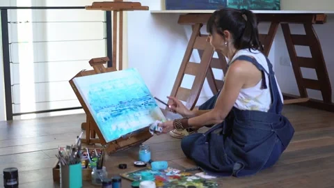 Silvina arte H1 Video stock 252783158