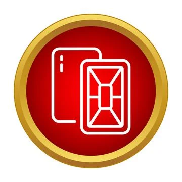 Sim card and tray icon for mobile technology Stock Illustration