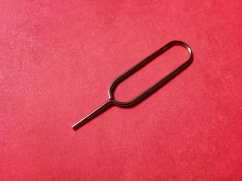 Sim card ejector Stock Photos