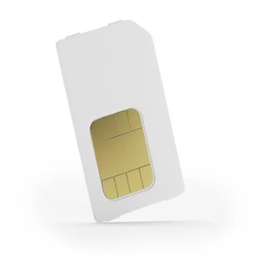Sim card icon. 库存插图