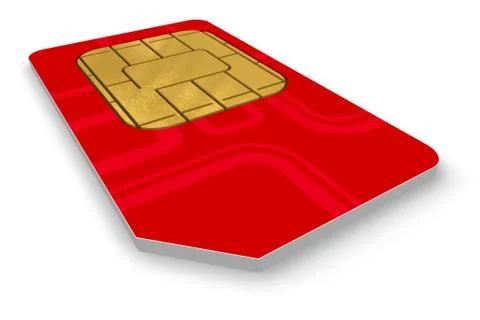 SIM card Stock Illustration