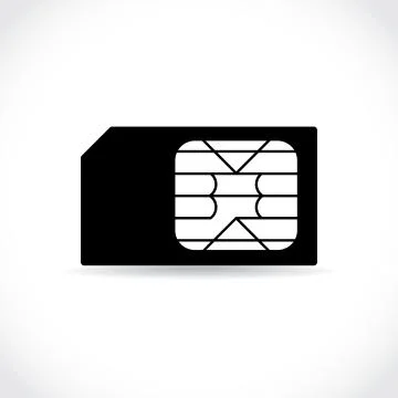 Sim card Stock Illustration