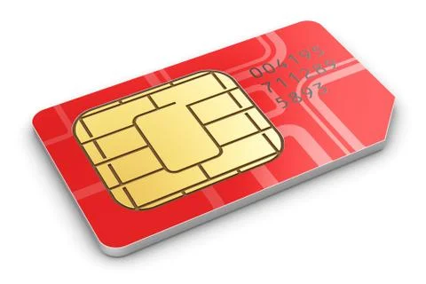 SIM card Stock-Illustration