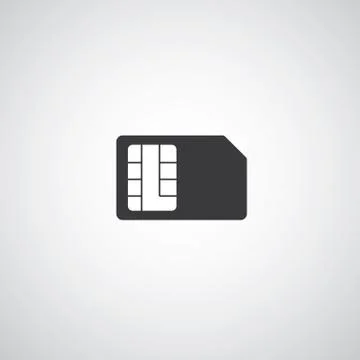 Sim card Stock Illustration