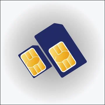 SIM card Stock Illustration