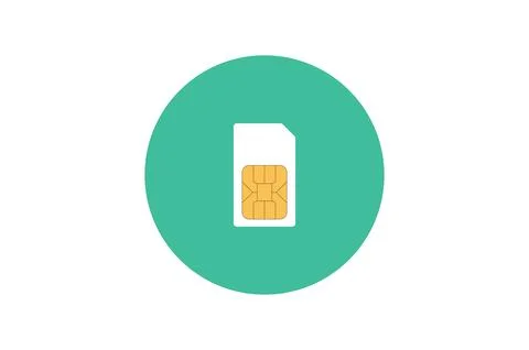 Sim card Stock Illustration