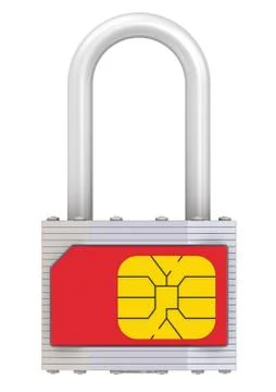 SIM-card protection Ilustração Stock