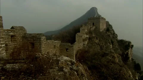 Simatai Great Wall of China Stock-Footage 66458479