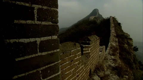 Simatai Great Wall of China Stock-Footage 66458480