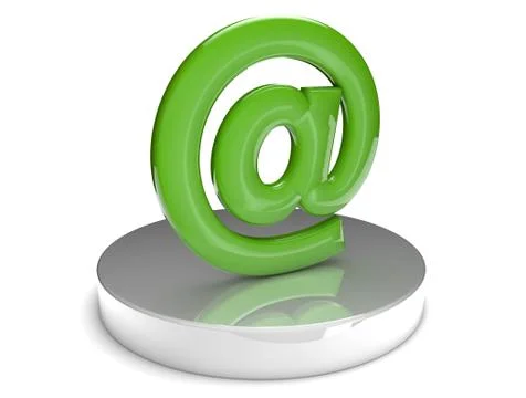 At simbol Stock Illustration