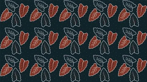 Simbut pattern background. Indonesian batik Ilustración de archivo