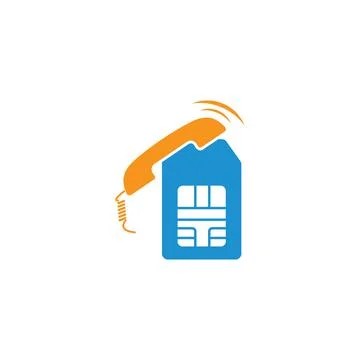 Simcard icon vector illustration Stock Illustration