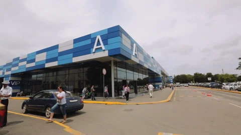 Simferopol Airport Stock Footage 54544867