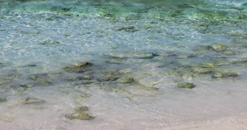 Similan Archipelago.Sun, sand, coast and clear water. Video stock 295635891