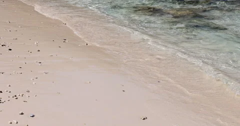 Similan Archipelago.Sun, sand, coast and clear water. Stock Footage 295636228
