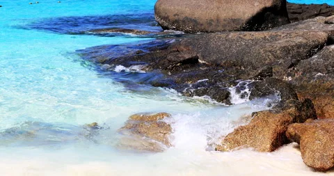 Similan Archipelago.Sun, sand, coast and clear water. 動画素材 295730053